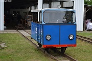 Bahnmeistereifahrzeug mit Trabant-Motor
