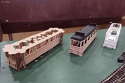 3D gedrucktes Gehäuse für Triebwagen