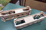 3D gedrucktes Gehäuse für Triebwagen