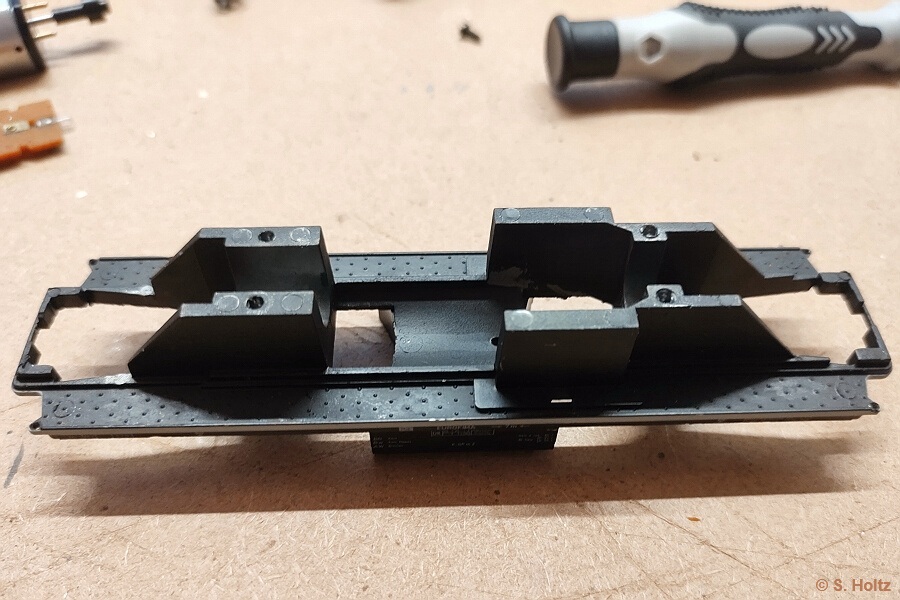 Rahmen nach der Zerlegung