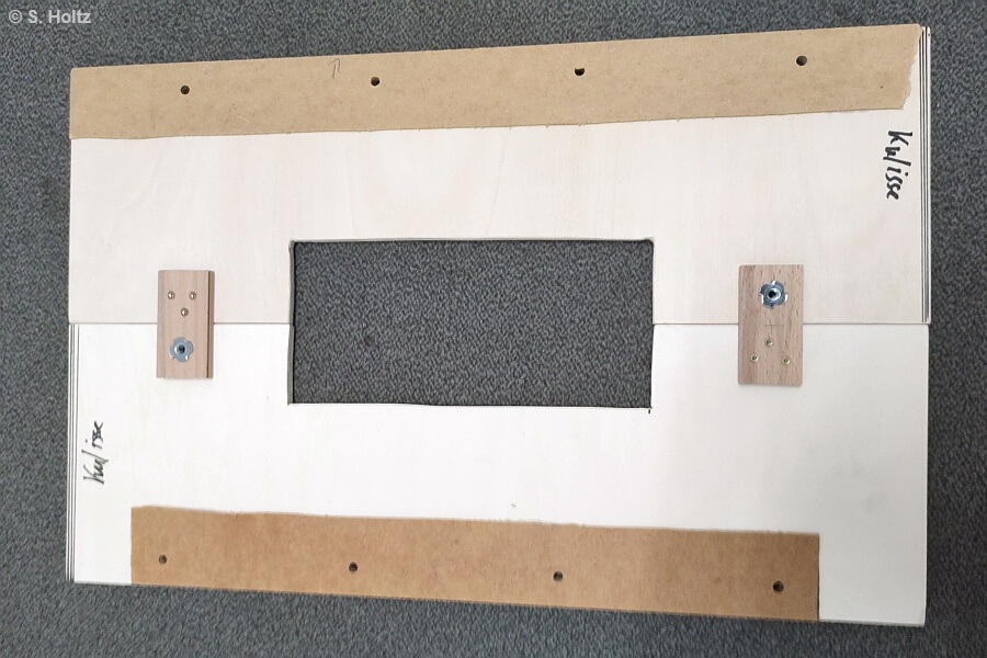 Transportbretter verbunden